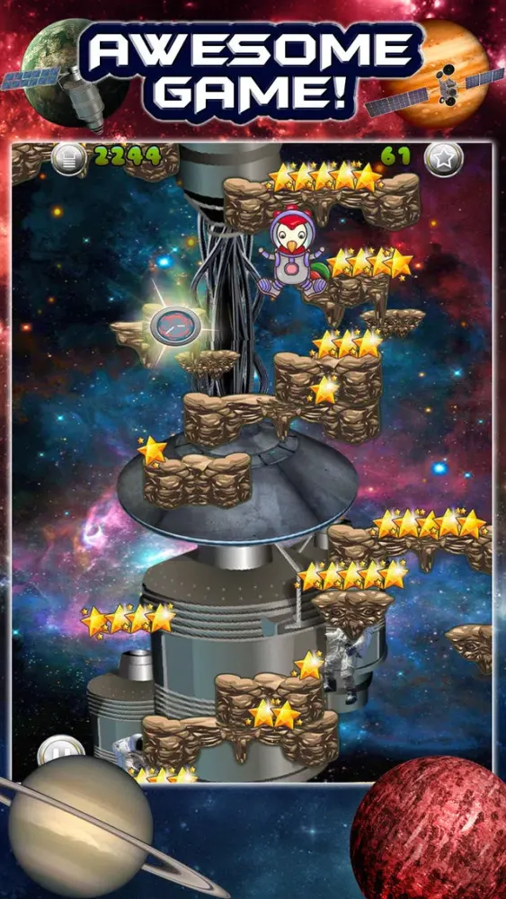 A Zodiac Space Jumping Adventure Astronaut Game FREE سکرین شاٹس