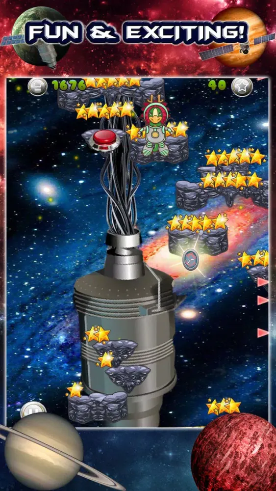 A Zodiac Space Jumping Adventure Astronaut Game FREE سکرین شاٹس