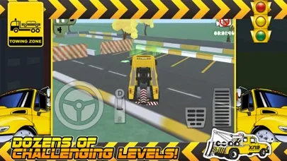Ảnh chụp màn hình của 3D Tow Truck Parking Challenge Game FREE