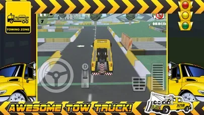 Ảnh chụp màn hình của 3D Tow Truck Parking Challenge Game FREE