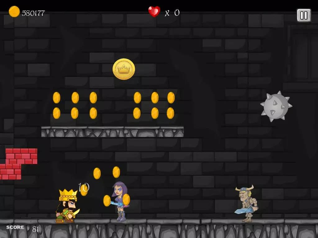 King Running Quest - Sword Fighting Dungeon Adventure Free iPad  Ekran Görüntüleri