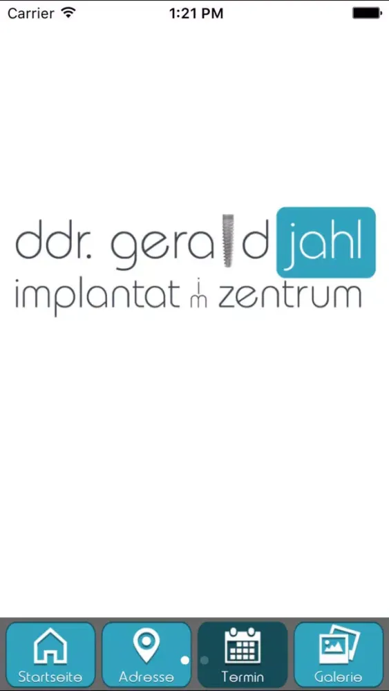 Ảnh chụp màn hình của Zahnimplantat DDr. Gerald Jahl