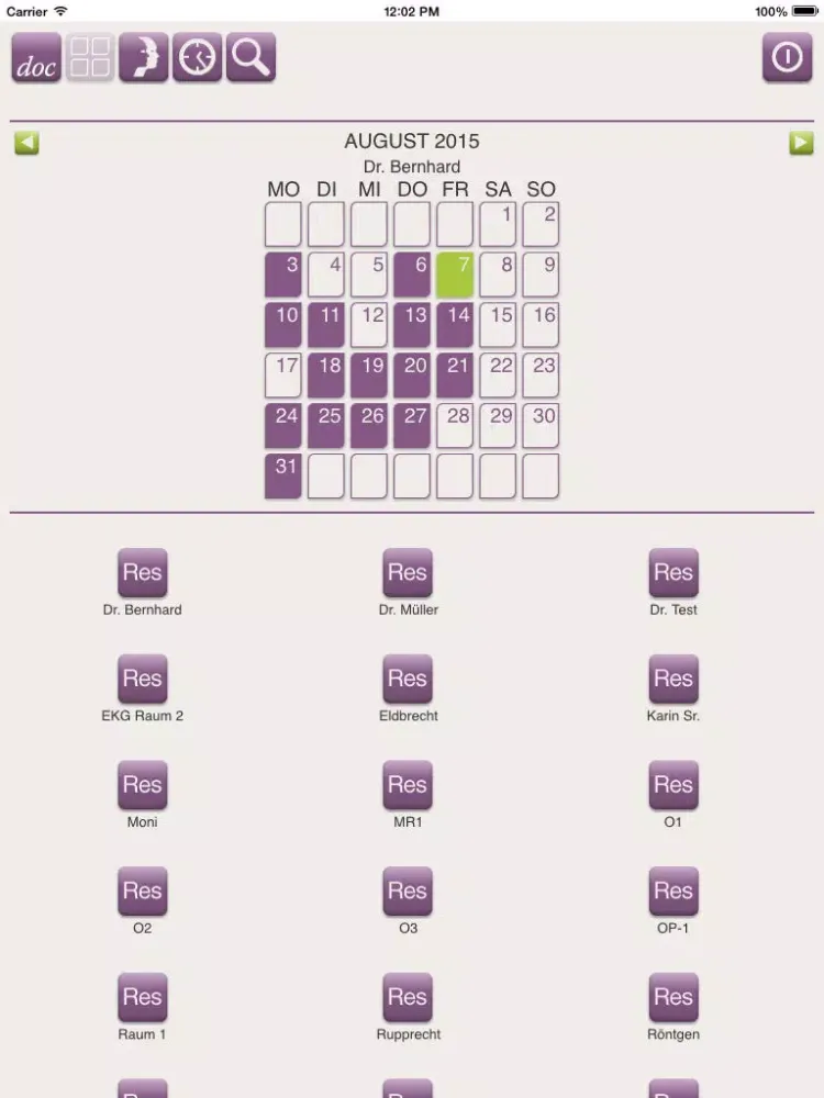تصاویر mednannyDoc iPad 