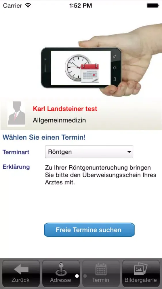 Mein Arzt应用截图