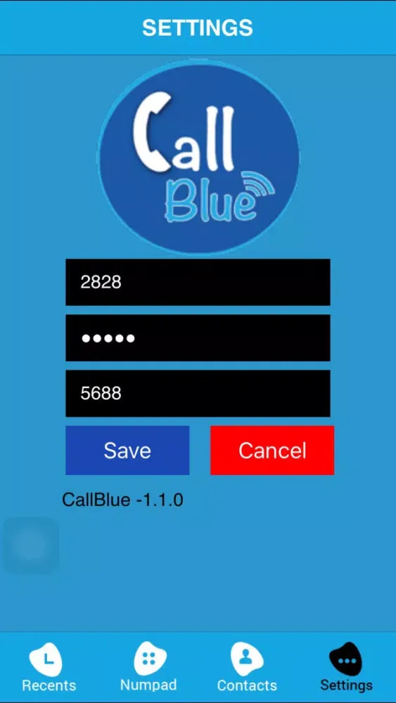 CallBlue スクリーンショット