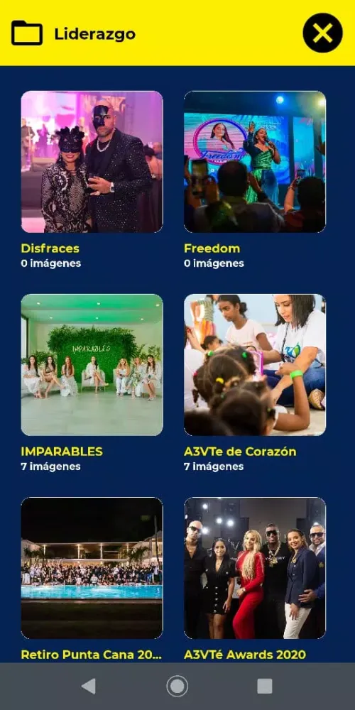 A3VTé App Screenshots