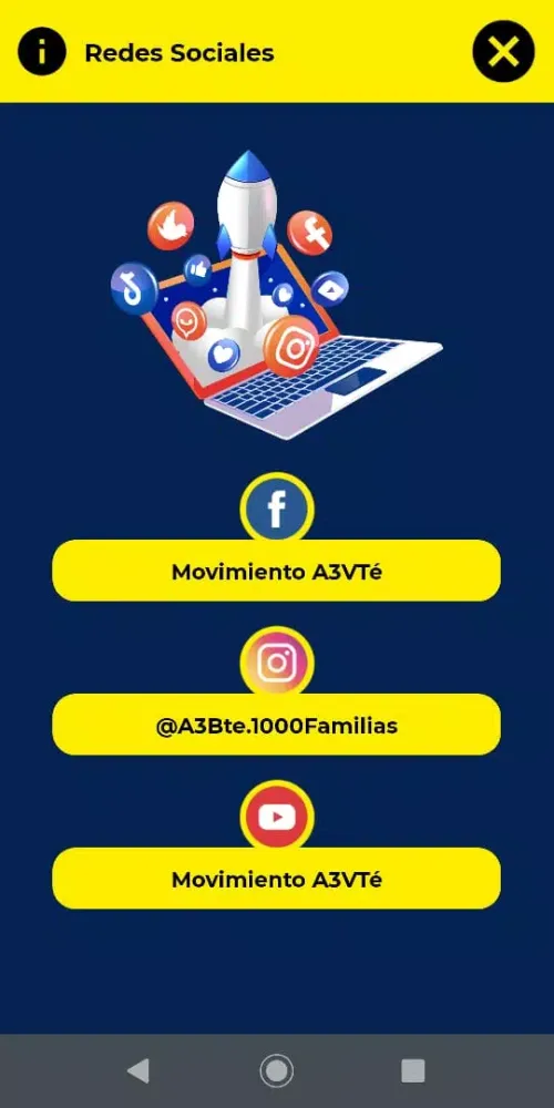 A3VTé App Screenshots