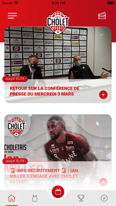 Cholet Basket スクリーンショット