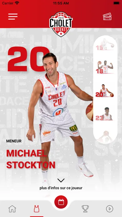 Cholet Basket スクリーンショット