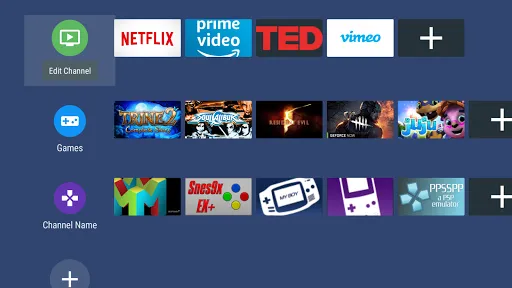 Custom Channels - TV Shortcuts Screenshots