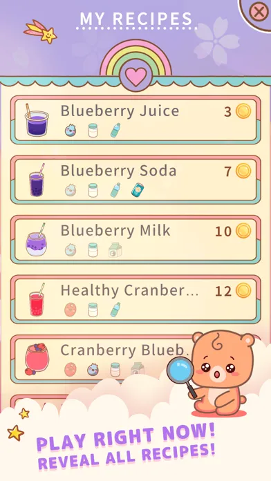Zrzuty ekranu BerryCrush: Cooking Mini Games