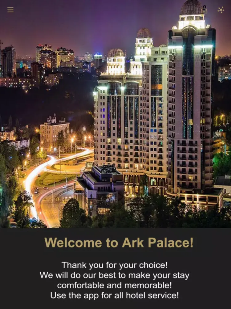 ภาพหน้าจอของ Ark Palace Hotel, Odessa iPad 