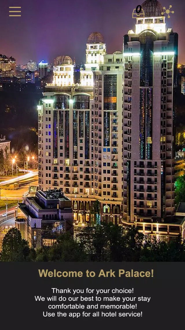 Tangkapan skrin Ark Palace Hotel, Odessa