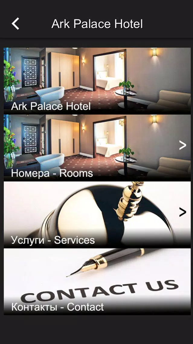 Tangkapan skrin Ark Palace Hotel, Odessa