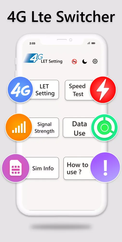 4G LTE Screenshots