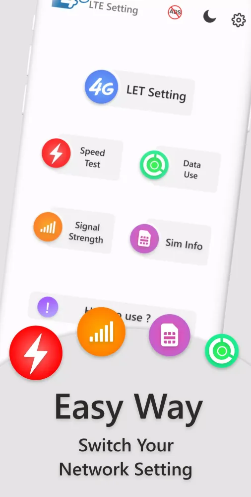 4G LTE Screenshots