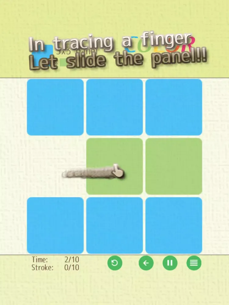 COLOR　- Brain training slide puzzle - iPad  स्क्रीनशॉट