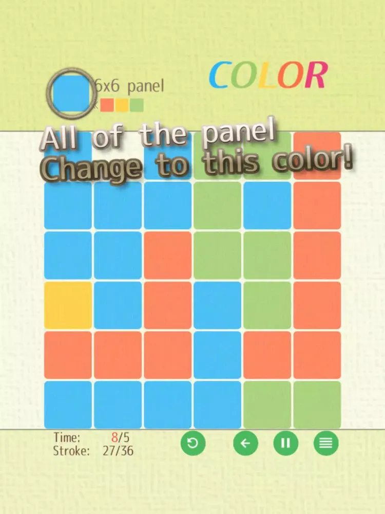 COLOR　- Brain training slide puzzle - iPad  स्क्रीनशॉट