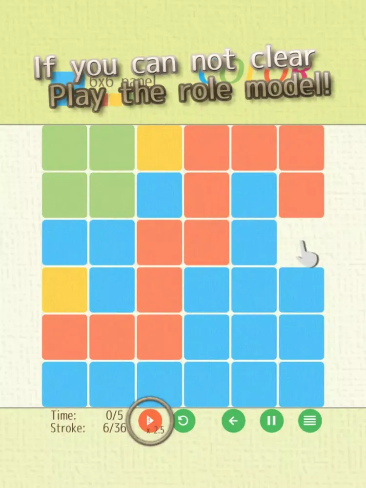 COLOR　- Brain training slide puzzle - iPad  स्क्रीनशॉट