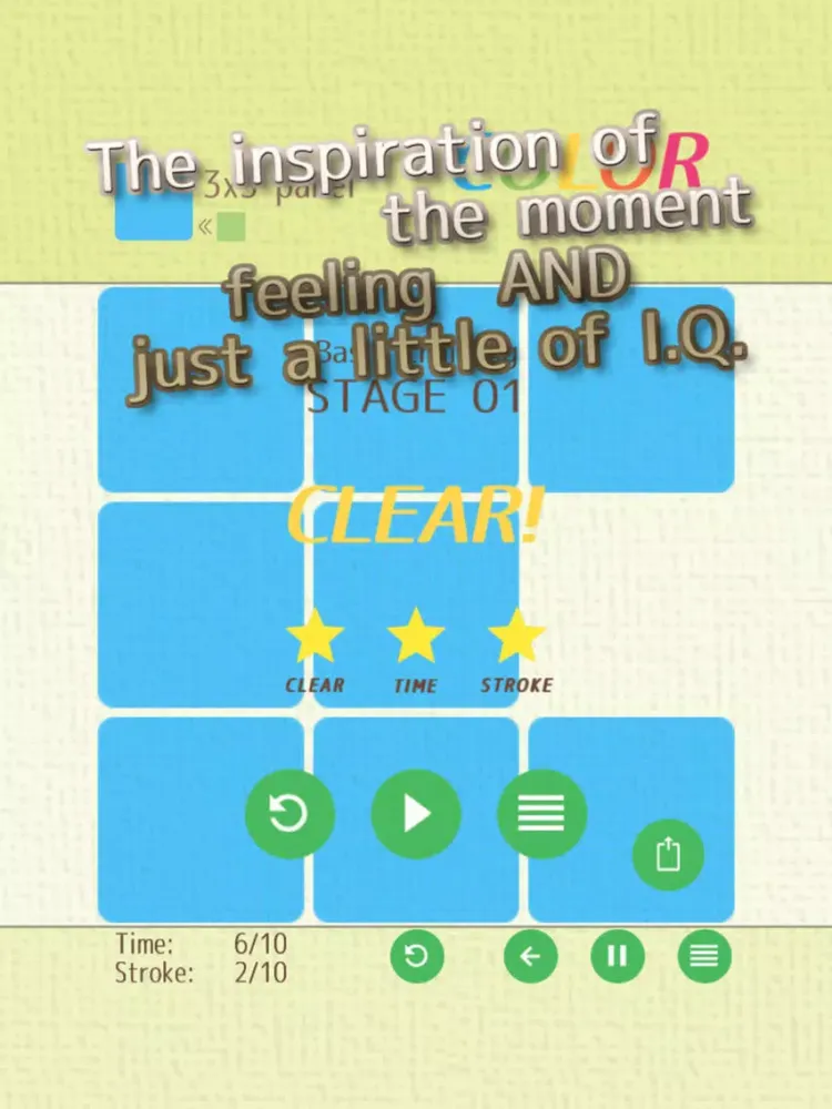 COLOR　- Brain training slide puzzle - iPad  स्क्रीनशॉट