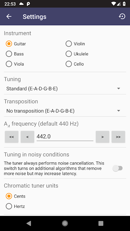 Strobe Tuner Pro: Guitar Tuner-screenshot-1