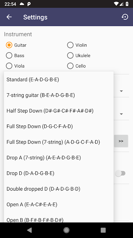 Strobe Tuner Pro: Guitar Tuner-screenshot-2