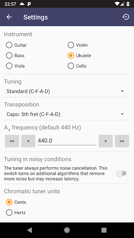 Strobe Tuner Pro: Guitar Tuner-screenshot-3