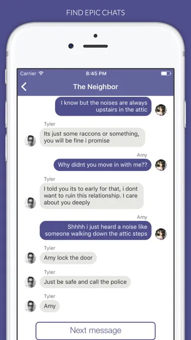 Creepy - Chat Stories Screenshots