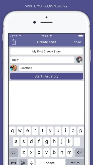 Creepy - Chat Stories Screenshots