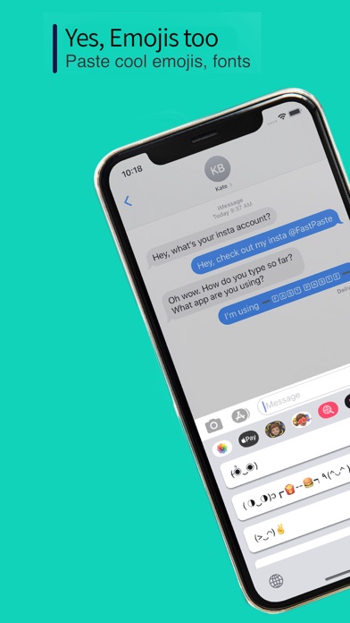 Tangkapan layar Fast Paste Keyboard