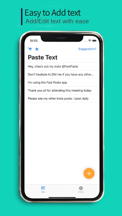 Tangkapan layar Fast Paste Keyboard