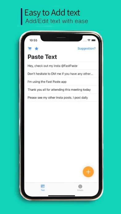 Screenshot di Fast Paste Keyboard