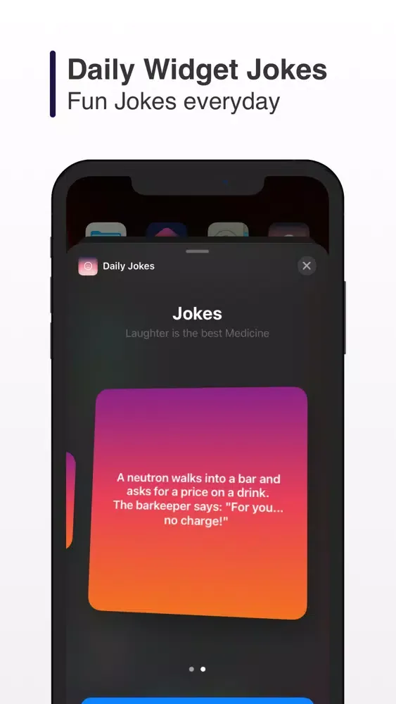 Скриншоты Funny Daily Jokes + Widget