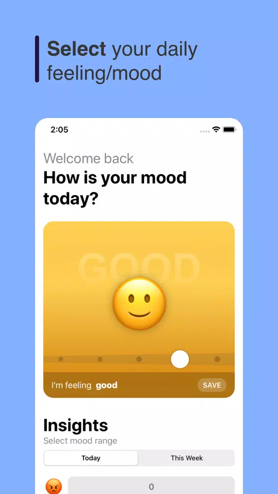 Mood Tracker - Remind Me Screenshots