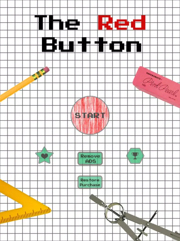 The Red Button - Don't Tap It iPad  স্ক্রিনশট