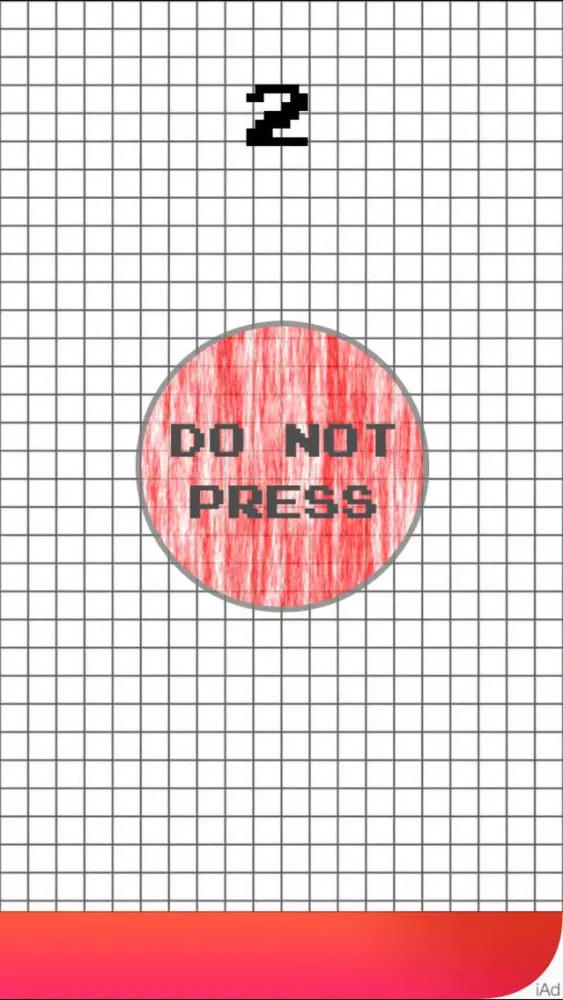 The Red Button - Don't Tap It স্ক্রিনশট