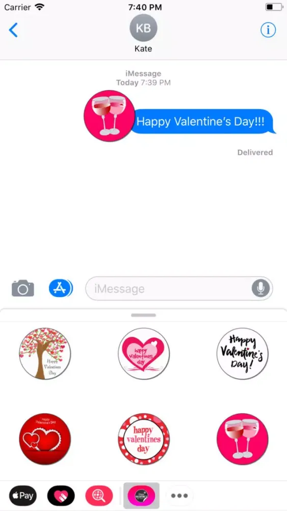 Valentine's Day - All Stickers سکرین شاٹس
