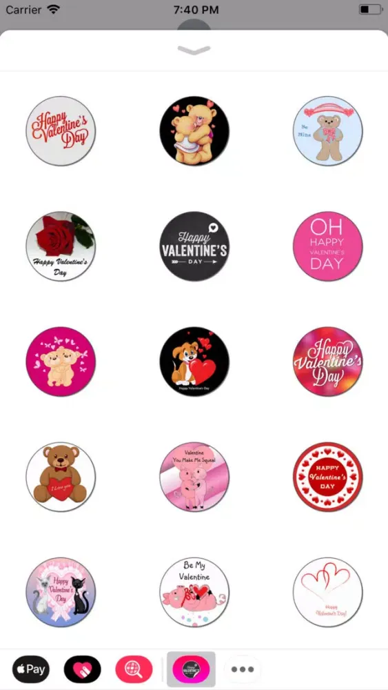 Valentine's Day - All Stickers سکرین شاٹس