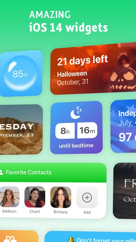 Ảnh chụp màn hình của Widgetify : Customize Widgets