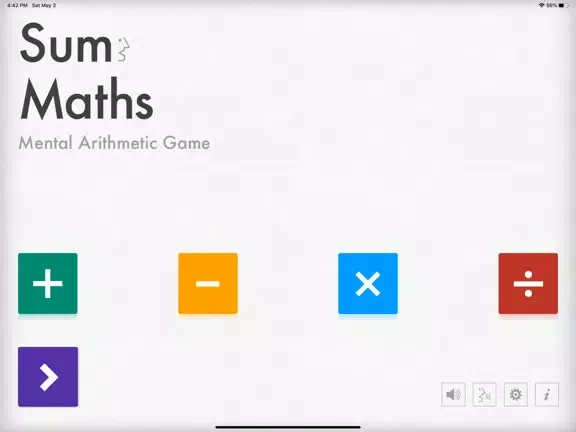 Sum Maths iPad 应用截图