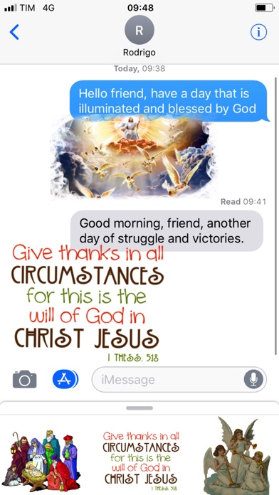Bible Messages - Sticker Pack स्क्रीनशॉट