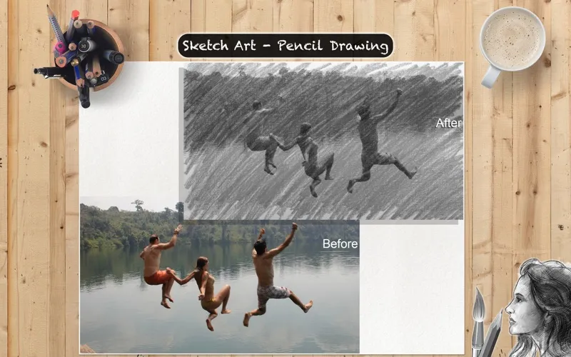 Screenshot di Sketch Art - Pencil Drawing