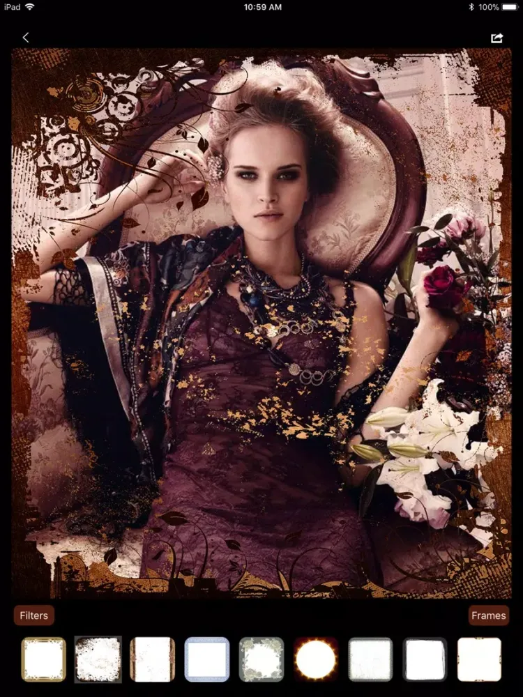 Vintage Editor - Collage Maker iPad  Screenshots