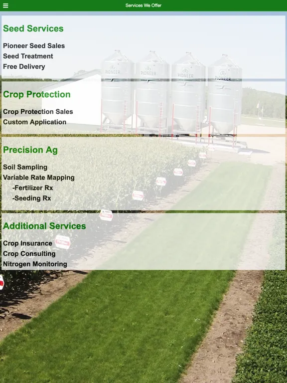 Captures d'écran de Oak Hill Ag Service LLC iPad 