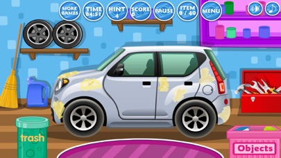 ภาพหน้าจอของ Car maintenance Game