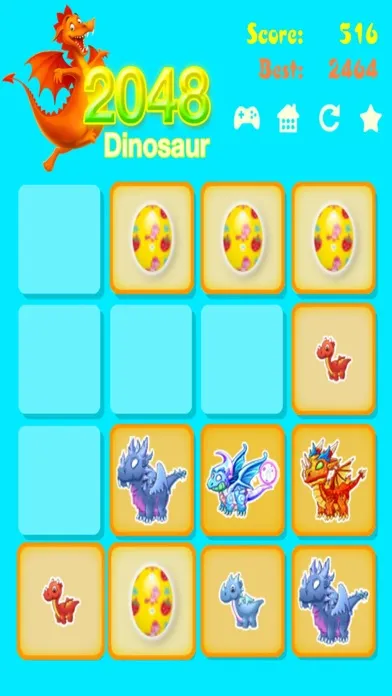 Zrzuty ekranu Dinosaur Growth Game