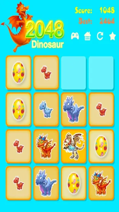 Zrzuty ekranu Dinosaur Growth Game