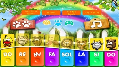 Tangkapan skrin Fun piano puzzle