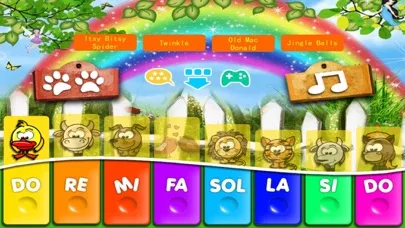 Tangkapan skrin Fun piano puzzle