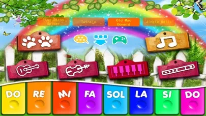Tangkapan skrin Fun piano puzzle